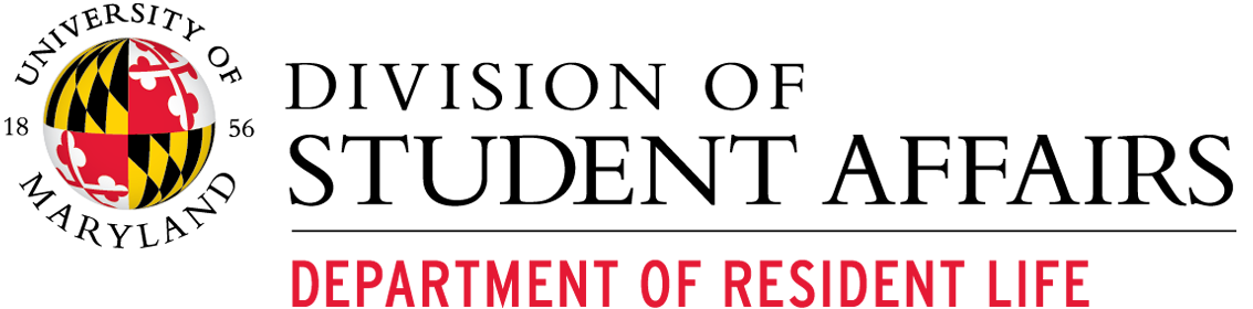 Department of Resident Life | University of Maryland footer logo
