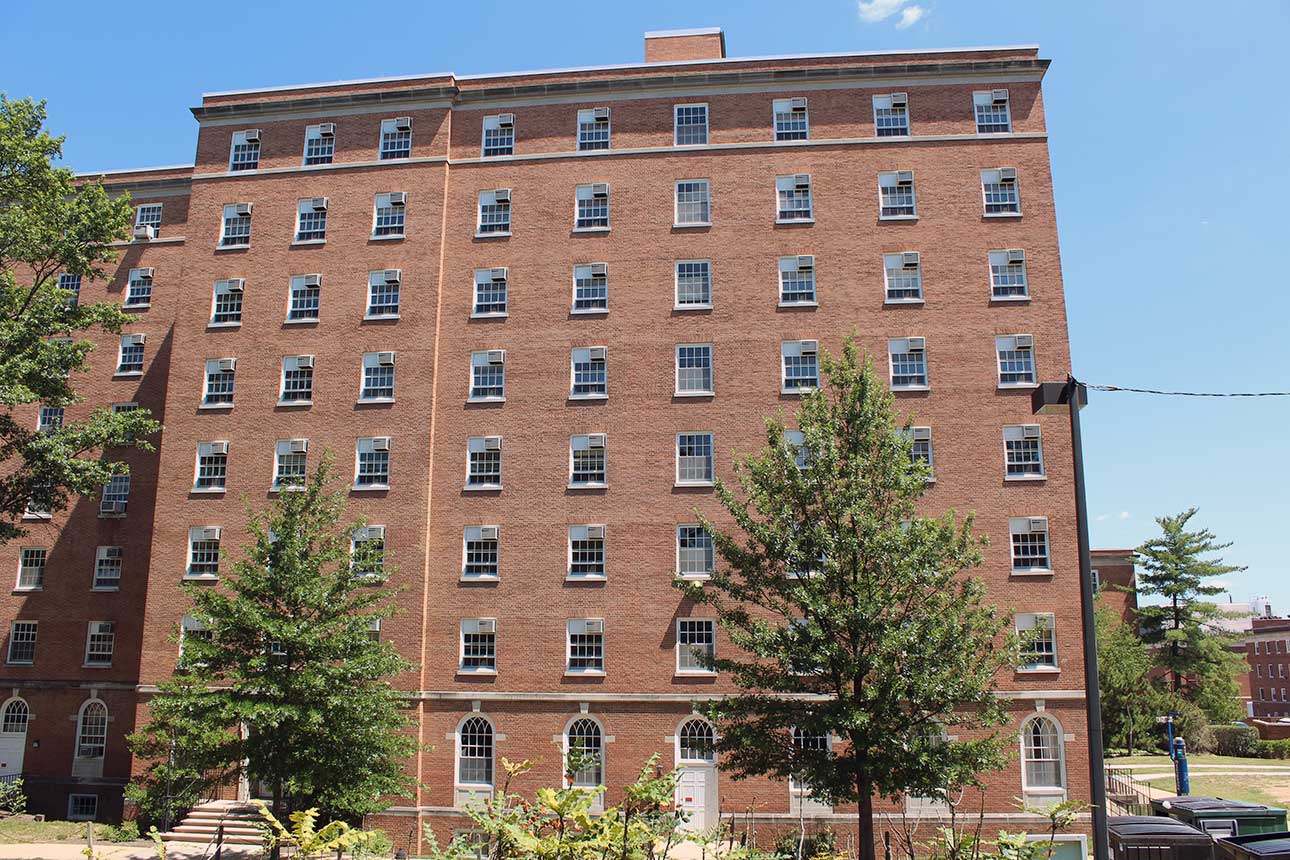 exterior view of Cumberland Hall