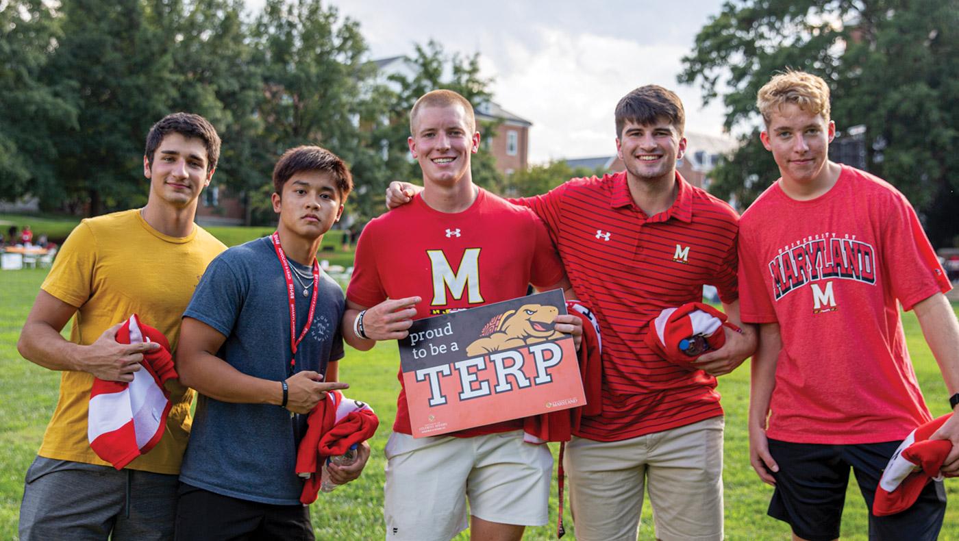 Here for You - Students at Mckeldin Mall