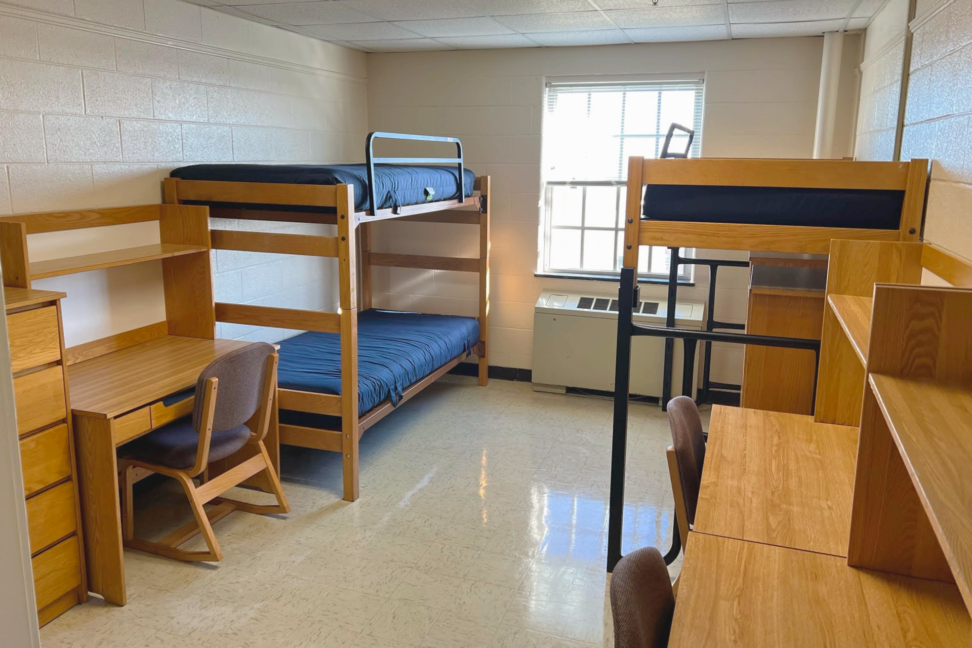 a triple room layout